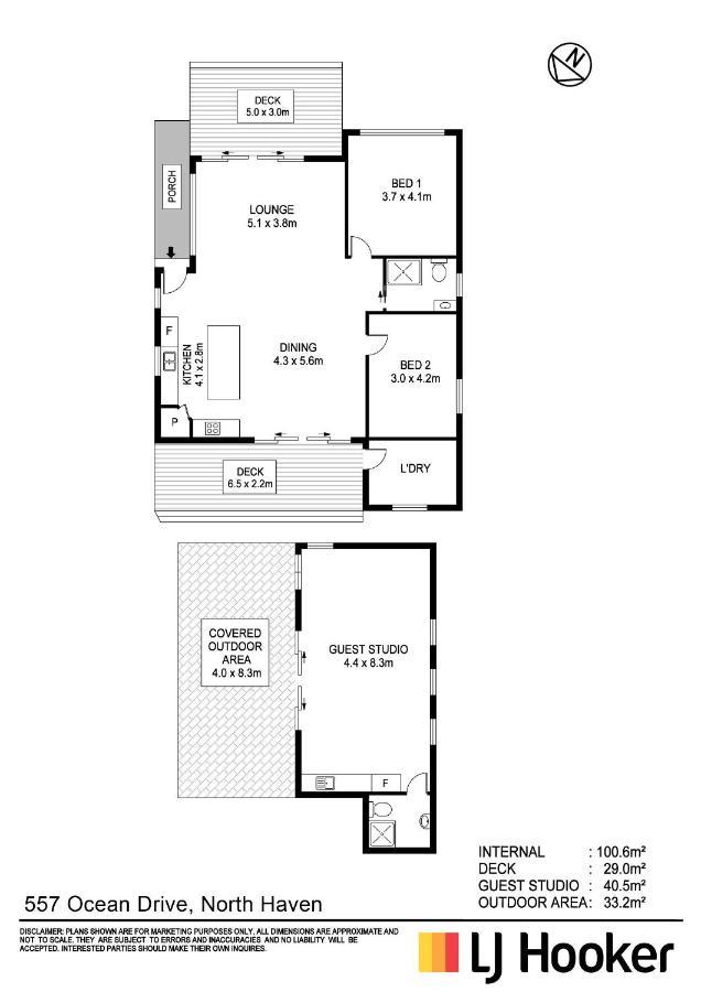 Banyandah Villa Северен Хейвън Екстериор снимка